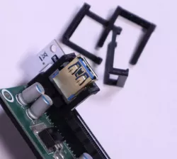 PCIe Riser Clip Locks