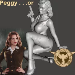 Peggy or Betty Uniform PinUp - by SPARX