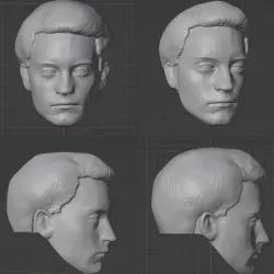 Peter Parker (Tobey Maguire) Marvel Legends Head