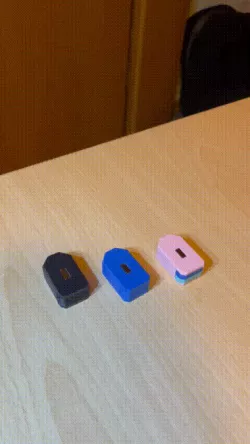 Pocket Pill Box with Latch
