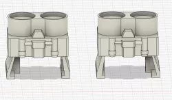Power Rangers Delta Megazord Rocket Boosters