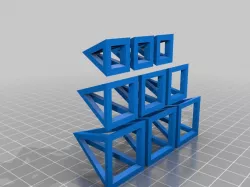 Pyramid game pieces