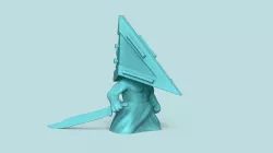 Pyramid Head Chibi - Funko Style - Silent Hill
