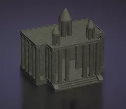 Saint Seiya - Aries Temple - Aries Temple - 3D print model