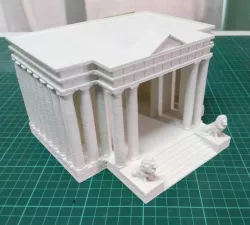 Saint Seiya Leo Temple - Leo Temple 3D print model