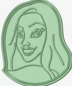 Sarah Hocus Pocus cookie cutter