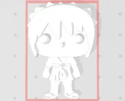 Sasuke of Naruto 3D imitation Pop (for magnet)