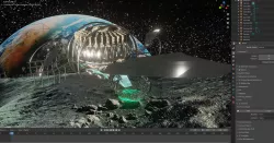 Sci fi spaceship
