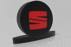 seat logo lamp