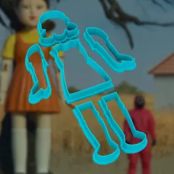 SET 6 PIECES OF DOLL - THE SQUID GAME