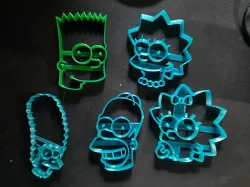 Set Cutter The Simpsons + Donut Donut X7