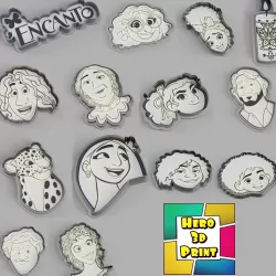 SET OF CHARM CUTTERS