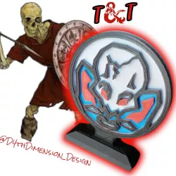 Skeleton - D&D set - D&D Minis - D&D Miniatures - D&D Skeleton Token - Token - Miniature - Dungeons and Dragons Evil PG