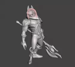 Space Groove Nasus 3D Model