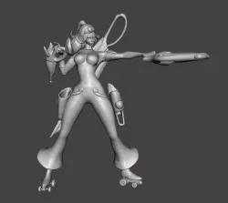 Space Groove Samira 3D Model