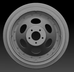 SPARE WHEEL, RAIL TYPE WC51