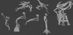 spirit hosts, Ghosts of the undead.