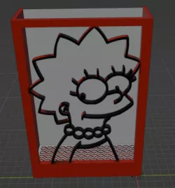 SPONGE HOLDER / SIMPSON SMOOTH CARDS