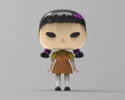 squid game doll funko