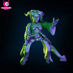 Straddling Tiefling Wizard Version for Saddled Beasts