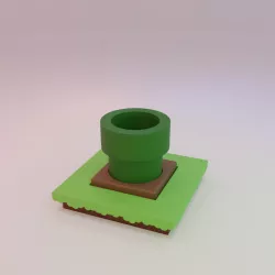 Super Mario Planter Box (Pipe)
