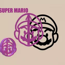 SUPER MARIO POLYMER CLAY CUTTERS - COOKIE CUTTER - JEWELLERY MAKING CUTTER - POLYMER CLAY TOOLS
