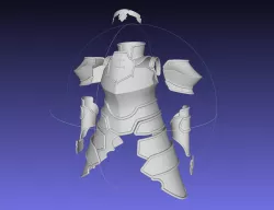 Sword Art Online Alicization Integrity Knight Armor Set