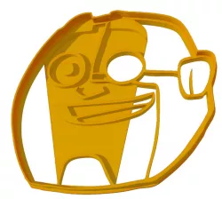 TEEN TITANS GO - CYBORG - YOUNG TITANS - COOKIE CUTTER