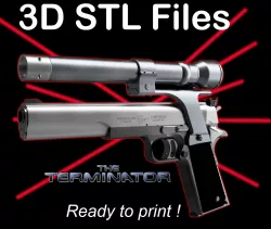 Terminator "AMT Harballer" with Lasersight Replica
