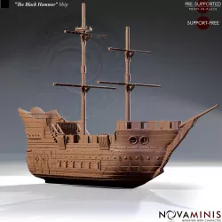 "The Black Hammer" Ship (Sailing / Flying)