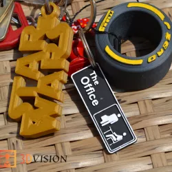 The Office Poster and Keychain