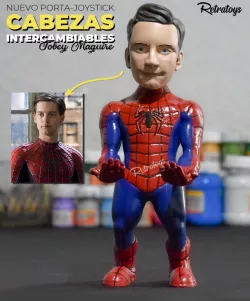 TOBEY HEAD for JOYSTICK: SPIDERMAN 2002
