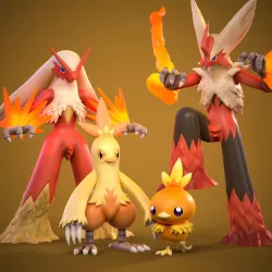 torchic evolutions