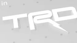 Toyota TRD custom logo