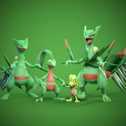 treecko evolutions