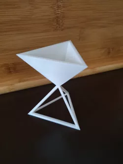 triangle planter, pot stand