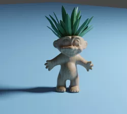 Trolls Planter / Plant pot