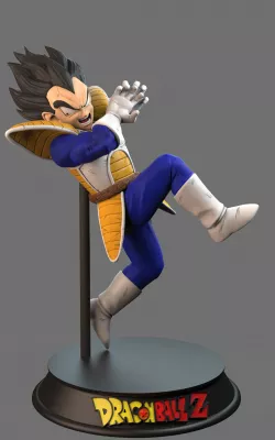 Vegeta Galick Gun statue 3D print model