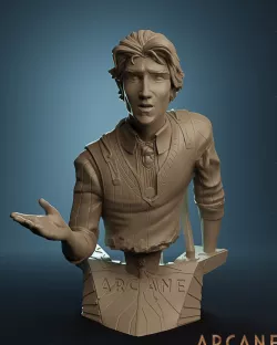 Viktor Arcane Bust 3D print model