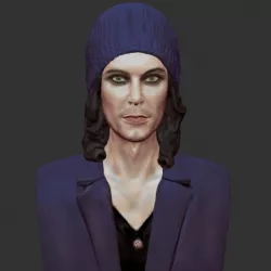 VILLE VALO (HIM) STL, 3D MODEL