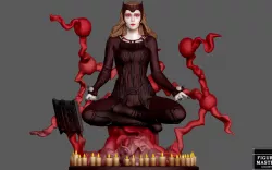 WANDA SCARLET WITCH 2 DOCTOR STRANGE 2 MULTIVERSE OF MADNESS 3D PRINT MODEL
