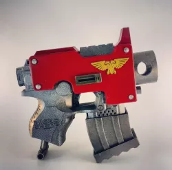 Warhammer 40k Bolt Pistol Nerf Micro Stryfe Mod Kit