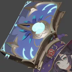 Wine & Song - Mona Book - Catalyst Weapon - Genshin Impact