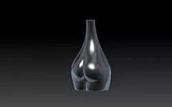 Women Butt Vase STL