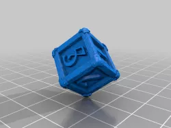 Wooden D6 Dice