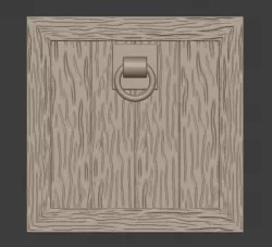 Wooden Door ~ Vertical (28mm)