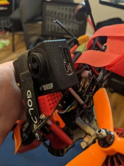 yet another drone action cam wedge