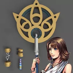 Yuna's Summoner Staff - Final Fantasy X