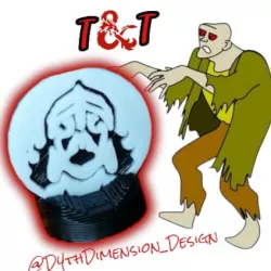 Zombie - D&D set - D&D Minis - D&D Miniatures - D&D Zombie Coin - Token - Miniature - Dungeons and Dragons Evil PG
