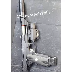 1911 Under Rail, Plus Compensator, Plus Supressor for AIRSOFT